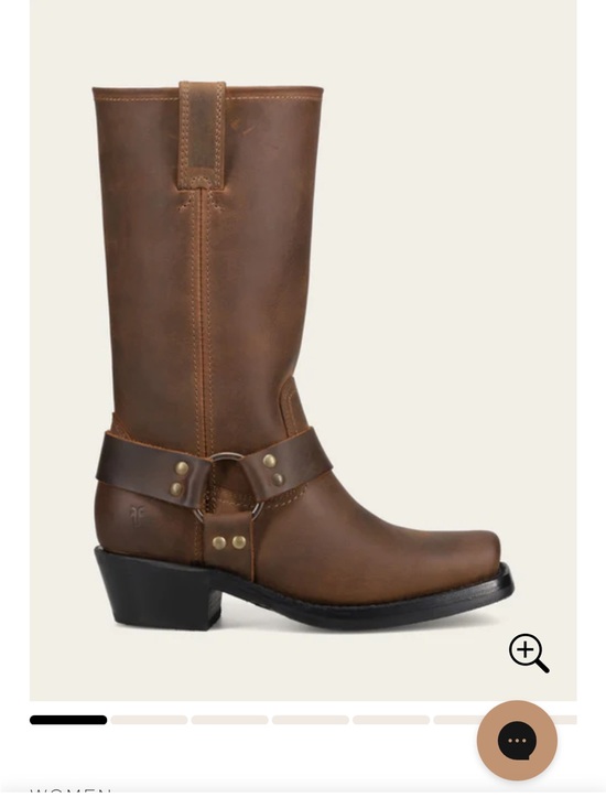 Shoes - Brown Leather Frye Harness Women’s  Boot size 7